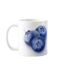 Three blueberries