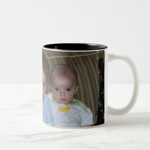 Three Boys Two-Tone Coffee Mug