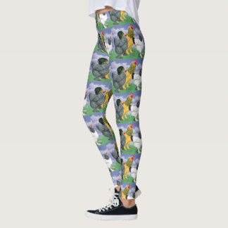 Three Brahmas Leggings