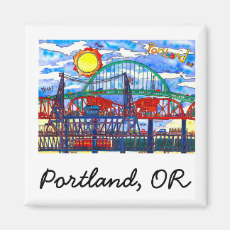 Three Bridges Magnet