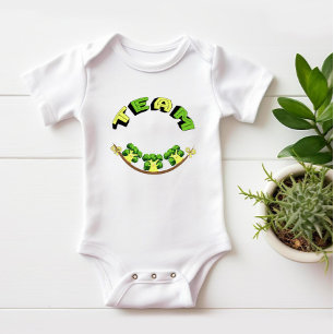 Three broccoli baby bodysuit