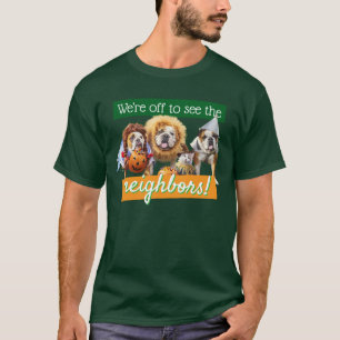 Three Bulldogs in Costumes T-Shirt