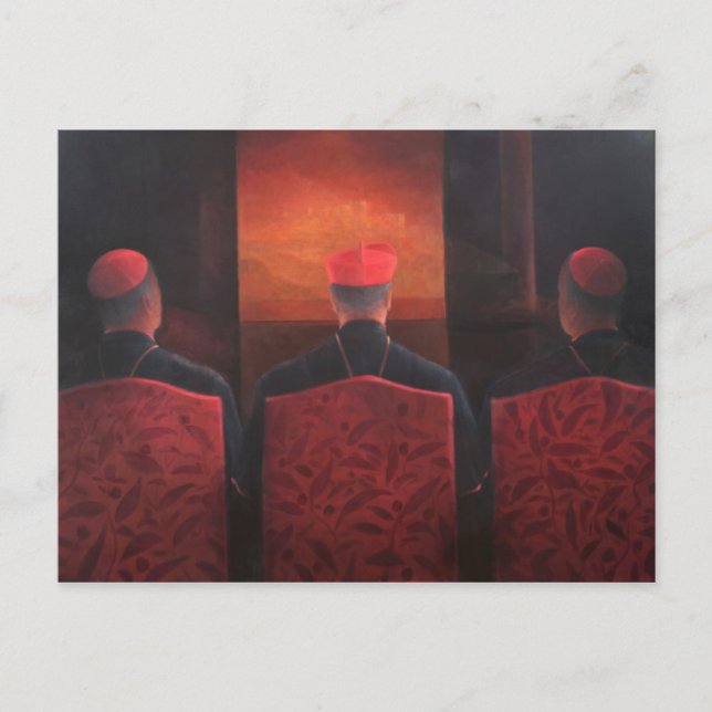 Three Cardinals 2012 Postcard (Front)