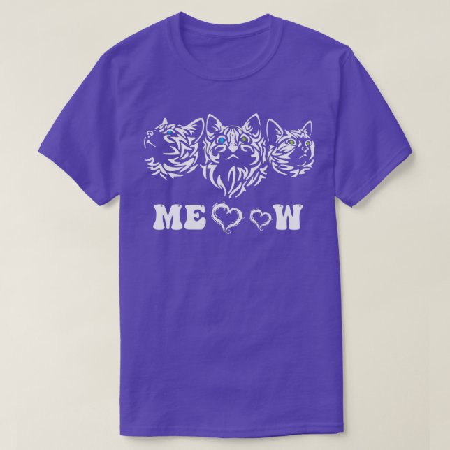 three cat1 T-Shirt (Design Front)