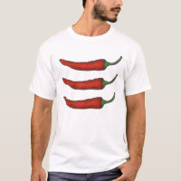 Three Chiles Hot Spicy Red Chilli Pepper Vegetable