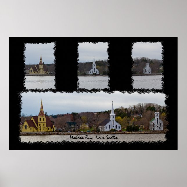 Three Churches Print (Front)