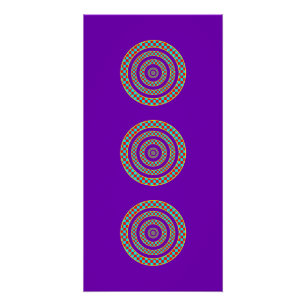 Three Circles Poster