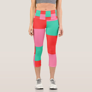 Three colour palettes Stylish Capri Leggings