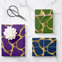 Three colours abstract giraffe pattern 2