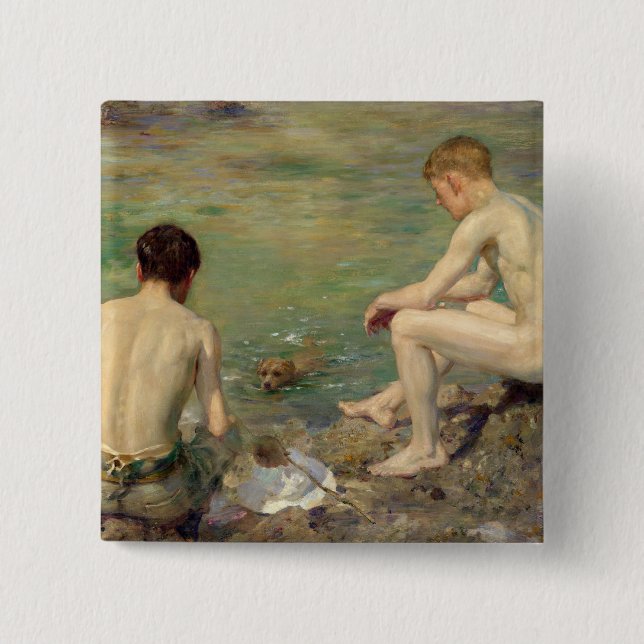 Three Companions 15 Cm Square Badge (Front)