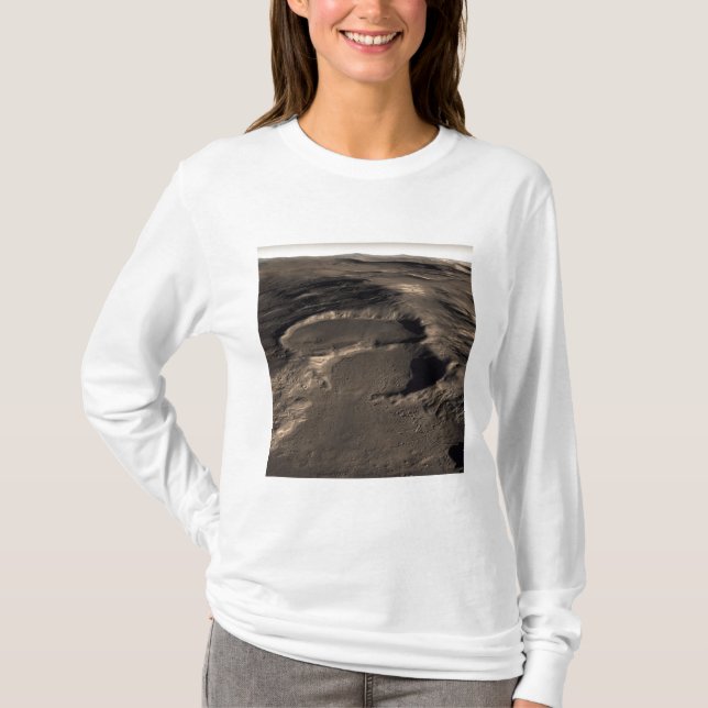 Three craters in the eastern Hellas region of M T-Shirt (Front)