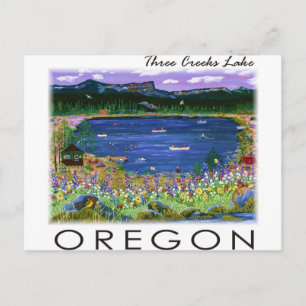 Three Creeks Lake Postcard