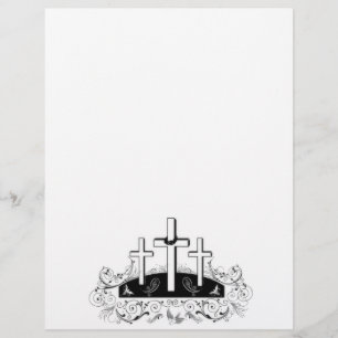 Three crosses