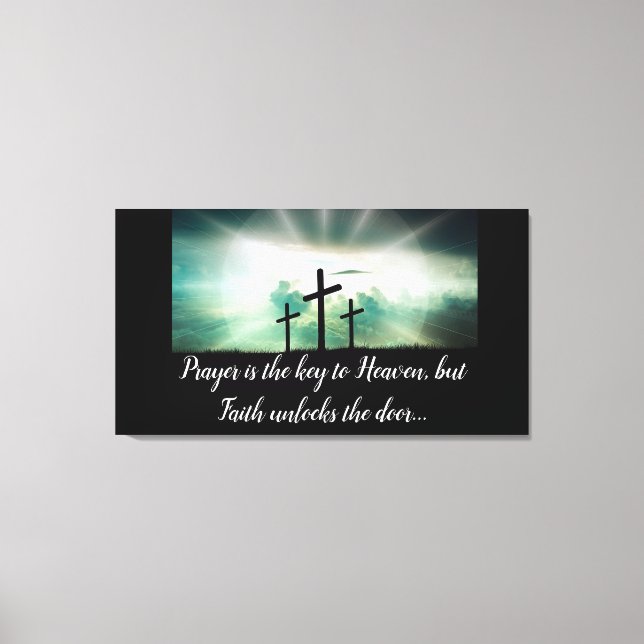 Three Crosses Canvas Print (Front)