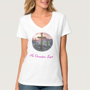 Three Crosses Christian t-shirt