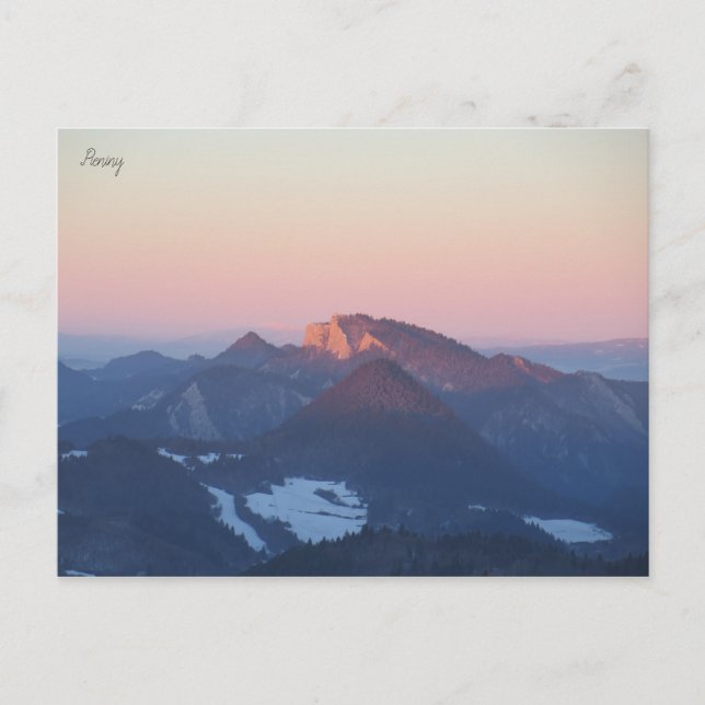 Three Crowns Pieniny Postcard (Front)