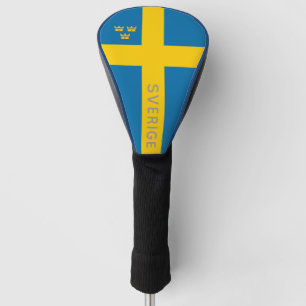 Three Crowns Swedish flag Golf Head Cover