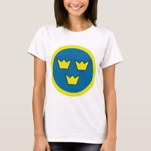 Three Crowns Swedish Insignia T-Shirt