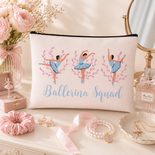 Three Cute Ballerinas  Accessory Pouch (Creator Uploaded)