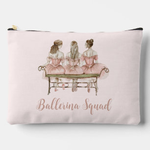 Three Cute Ballerinas Accessory Pouch