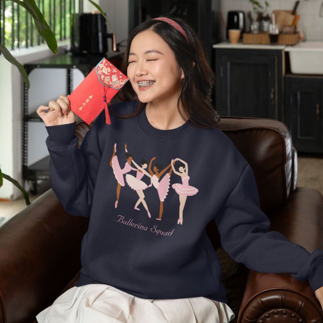 Three Cute Ballerinas  Sweatshirt (Creator Uploaded)