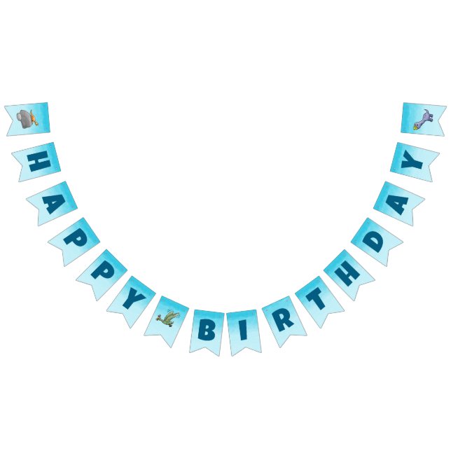 Three Cute Dinosaurs Bunting (All)