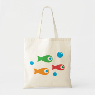 Three Cute Fish Tote Bag