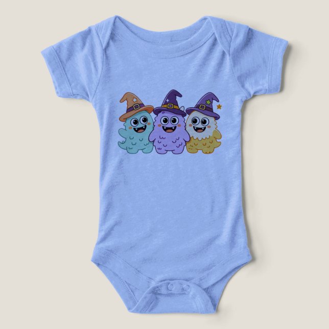Three Cute Mini Monsters (Design Front)