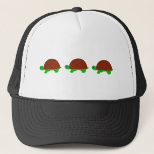 Three Cute turtles Trucker Hat