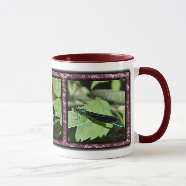 Three Damselflies 01 Mug (Right)