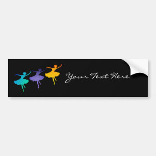Three Dancers Bumper Sticker