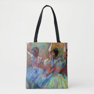 Three Dancers by Degas Tote Bag