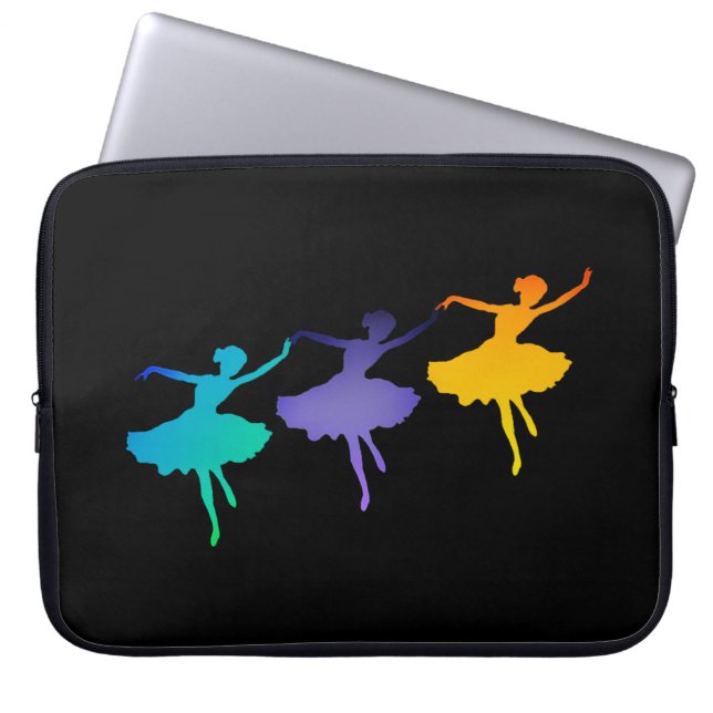 Three Dancers Laptop Sleeve (Front)