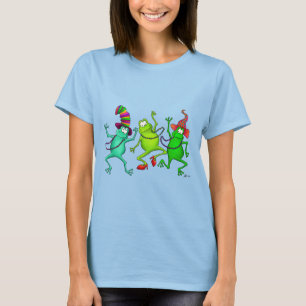 Three Dancing Frogs T-Shirt