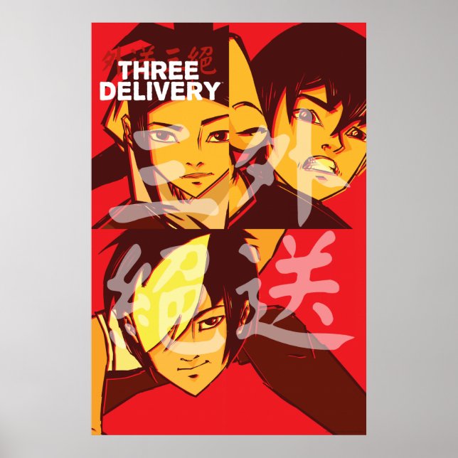 Three Delivery™ Group Poster (Front)