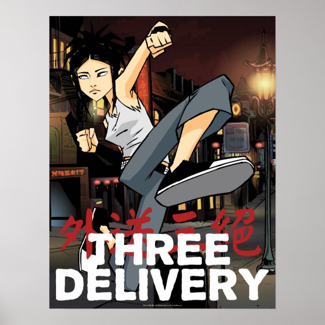 Three Delivery™ Sue Poster (Front)