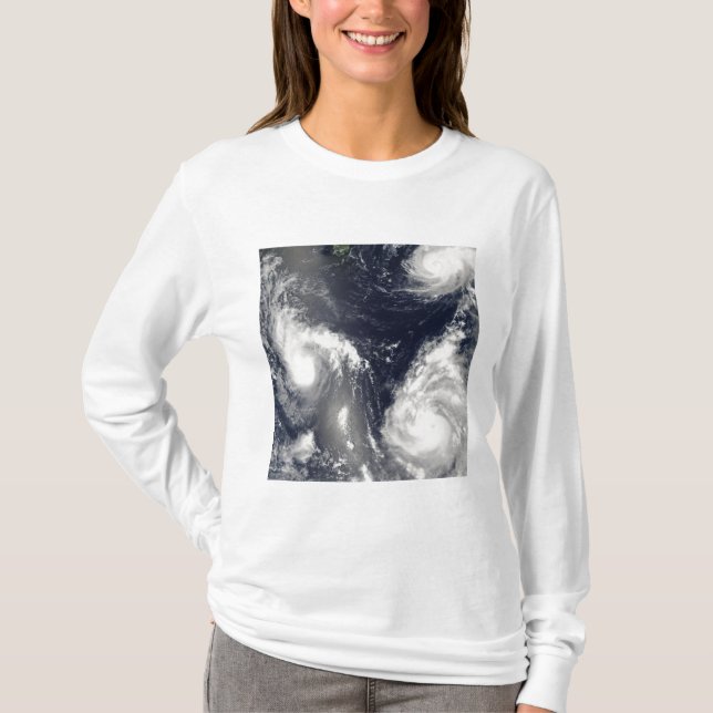 Three different typhoons T-Shirt (Front)