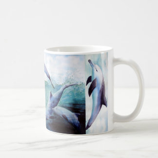 Three Dolphin image Mug
