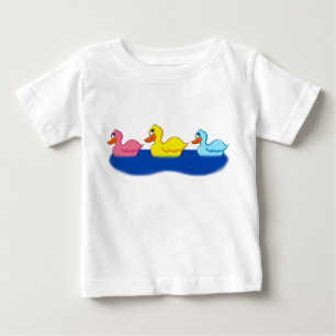 Three Ducks Toddler Hoodie Baby T-Shirt