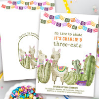 Three-esta 3rd Birthday Fiesta No time to Siesta