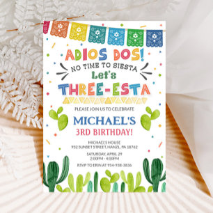 Three Esta Birthday Invitation