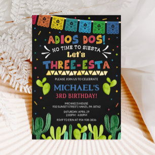 Three Esta Birthday Invitation