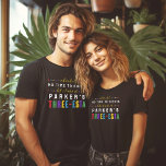 Three-Esta Fiesta No Siesta Parents 3rd Birthday<br><div class="desc">Three-Esta 3rd Birthday Party t-shirts for mum and dad. This fun and playful typography design reads "adios dos, no time to siesta, let's fiesta at [name's] three-esta". Colourful fiesta design with bold text which is easy to personalise with your child's name. Check out our Three-Esta Fiesta 3rd Birthday Party collection...</div>