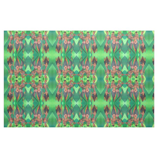 Three Ethnic Traditional Black Women Dancing Fabric (Fat Quarter)