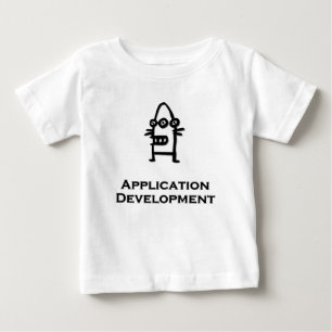 Three Eye Bot Application Development Baby T-Shirt