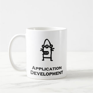 Three Eye Bot Application Development Coffee Mug