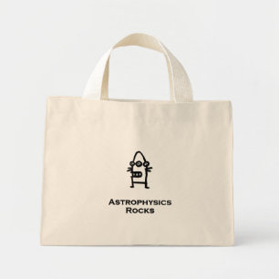 Three Eye Bot Astrophysics Rocks Mini Tote Bag