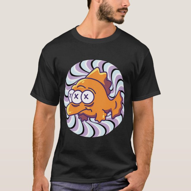 Three-eyed fish kinetic T-Shirt (Front)