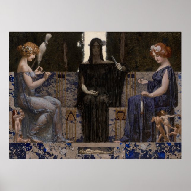 Three Fates by Alois Delug Poster (Front)