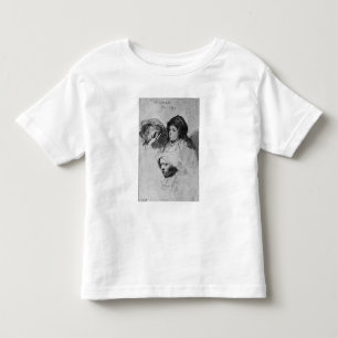 Three female heads with one sleeping, 1637 toddler T-Shirt
